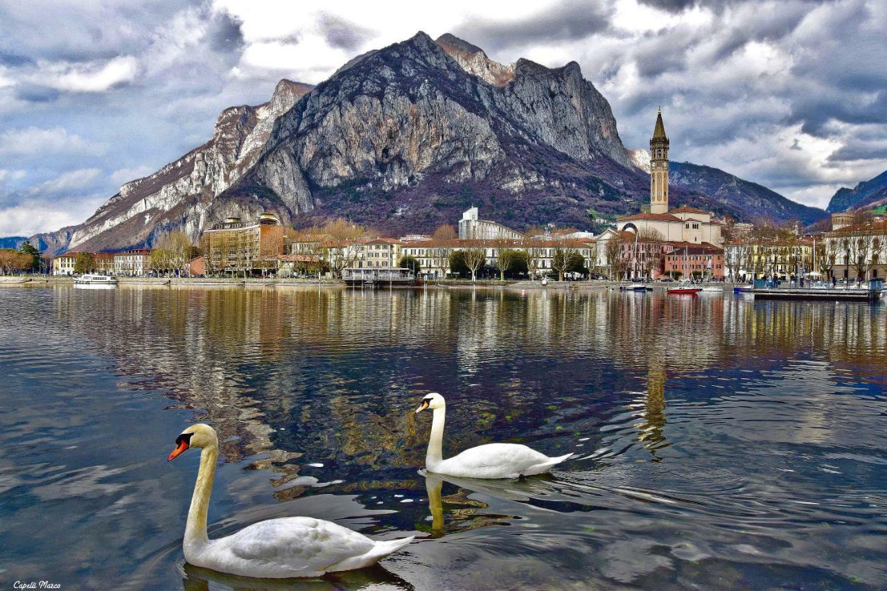 Апартаменты Big Deluxe Apts Italian Style Lake&Terrace Лекко Экстерьер фото